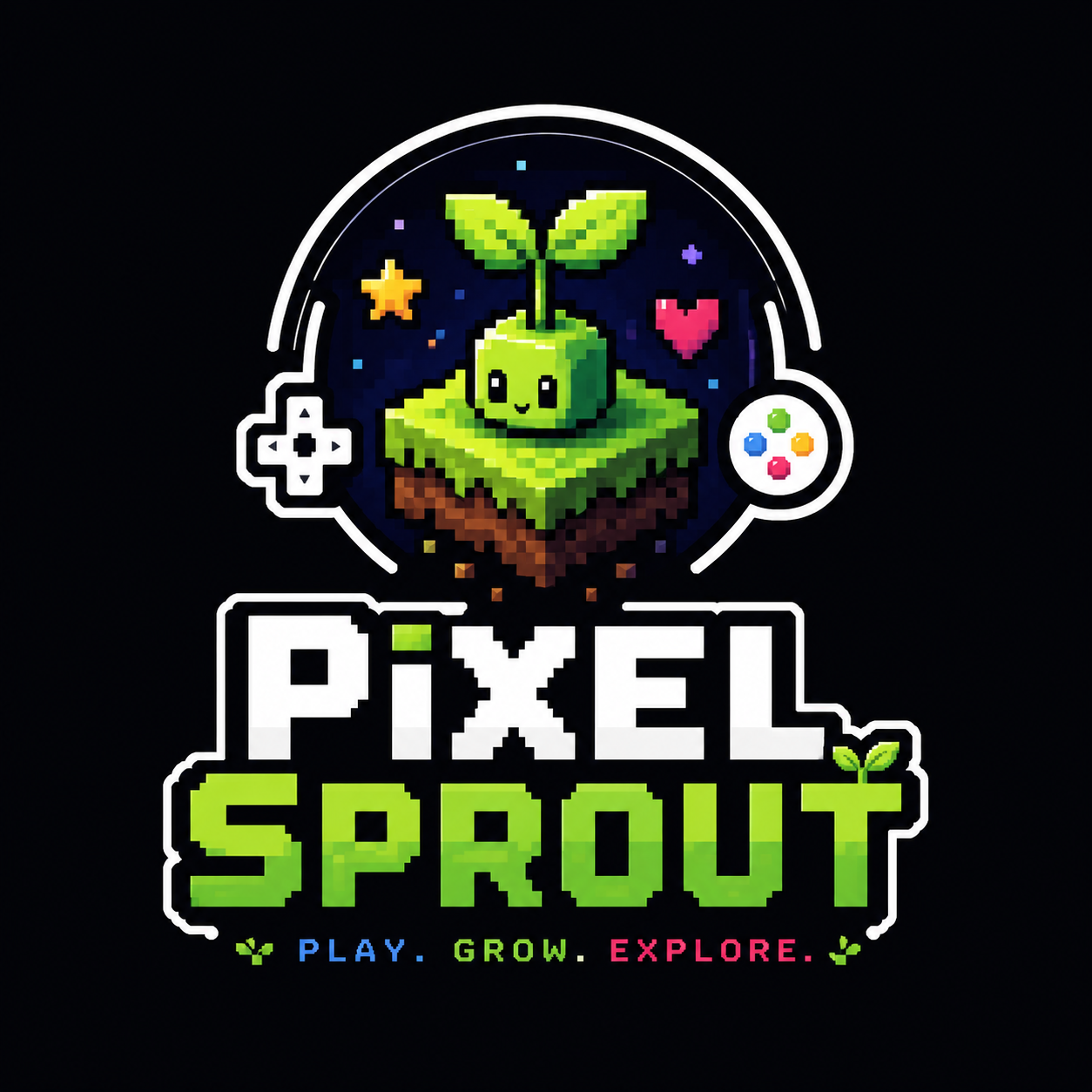 Pixelsprout — Play. Grow. Explore.